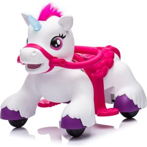 Freddo Unicorn 12V 1-Seater Ride on Toy