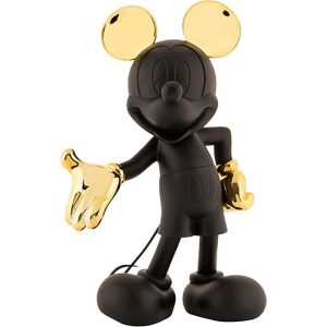 Mickey Mouse Welcome 12" Studio Figurine - Black & Gold