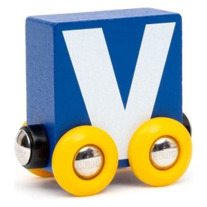 Brio Alphabet Letter Train - "V"