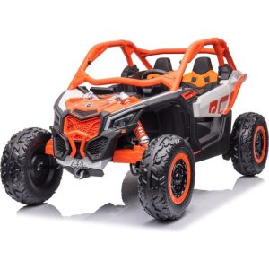 2x24V 4x4 Can Am Maverick 2 Seater Ride on UTV - Orange