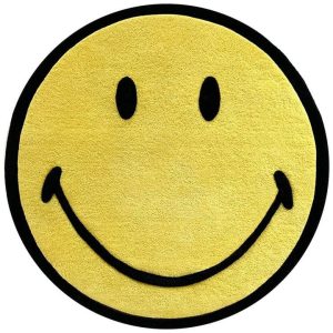 Smiley Rug - Yellow - Small