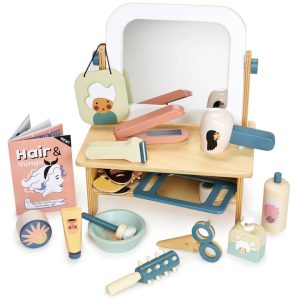 Wooden Hair Salon Set