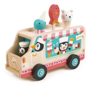 Wooden Penguin's Gelato Van