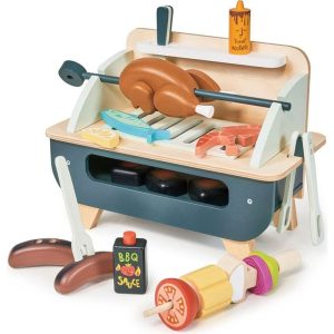 Wooden Barbeque Play Set